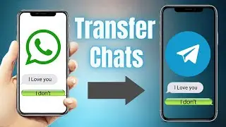 How to Export WhatsApp Chats into Telegram on iPhone