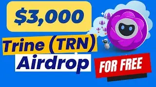 HashBlast Trine (TRN) Airdrop | $5 Each to 500 Random Participants | 60 Million TRN (~$3,000)