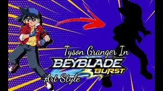 Draw Tyson Granger in Beyblade Burst Art Style!