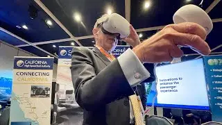 California High-Speed Rail Offers Trainset Virtual Reality Previews at Mobility 21
