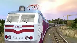 trainz 2012 запуск и управление электровозом чс8-013