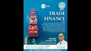 Webinar on "Trade Finance"  organised by Southern Gujarat Chamber of Commerce & Industry on 11.06.21