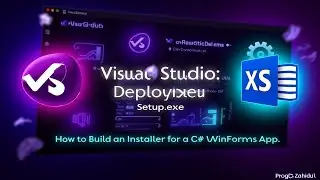 Windows Forms App Deployment: Setup.exe in Visual Studio