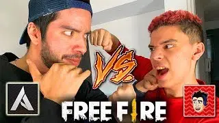 ME ENFRENTO A ANTRONIXX G EN UNA BATALLA A PUÑOS EN FREE FIRE | TheHectorino