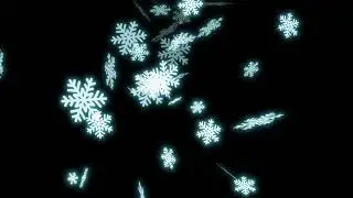 Snowflakes Falling: Best Free Background Video Loop