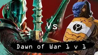Dawn of War  Soulstorm 1 v 1 Eldar vs Tau