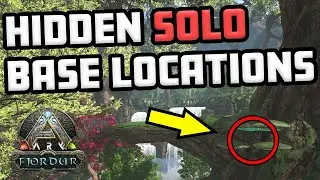 ARK - 8 HIDDEN SOLO BASE LOCATIONS! (FJORDUR)