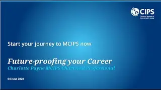 CIPS ANZ Webinar | Routes to MCIPS for Government and Public Sector