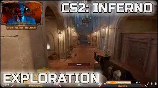 CS2: INFERNO Exploration! #csgo #cs2