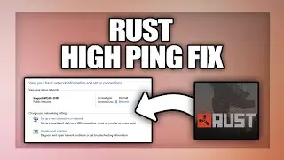 Rust how to fix High Ping or network connection lost - Tutorial