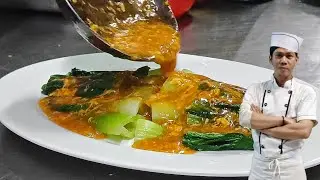 Resep Pakcoy saos kepiting | restaurant style || ala nanang kitchen