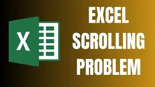 Scrolling problem solved in excel in 2 minutes