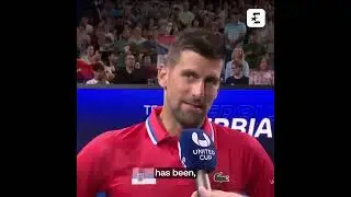 Novak Djokovic kicks off the new year with a win in Australia! #UnitedCup 🏆🇦🇺