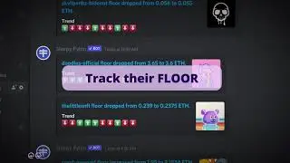 NFT Market Bots on Discord by SleepyheadzZz NFT