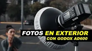 FOTOS CON GODOX AD600 y LUZ NATURAL en EXTERIORES!
