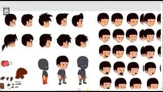 2D Chibi character design for your Game