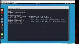 whoami command kali linux