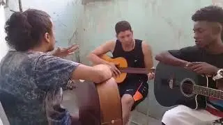 Aula de violão e prática de conjunto !