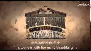 Super Junior - Beautiful girls Eng subs + names