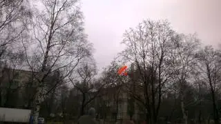 Запуск самолета из бальзы 1
