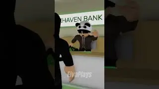 Thief goes to bank but eiva did this😱 | Roblox Edut | 