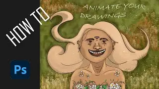 How to animate in photoshop | animate your drawings