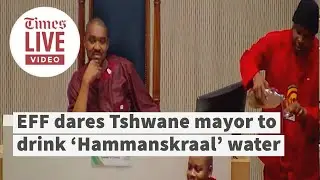 EFF dares Tshwane mayor to drink 'Hammanskraal water' as cholera outbreak causes deaths in Gauteng