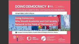 Doing Democracy: Warum Wissenschaft und Zivilgesellschaft im Bereich „Demokratie“ vernetzen?