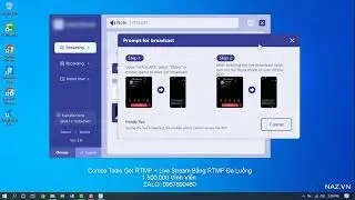 Phần Mềm Lấy RTMP Và Stream Key Tiktok Livestream Và Hỗ Trợ Live Stream Tiktok Đa Luồng.