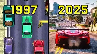Evolution of Grand Theft Auto 1997-2024