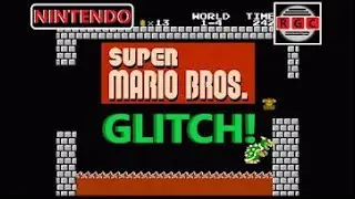 Crazy 'dead but not dead' glitch in Super Mario Bros