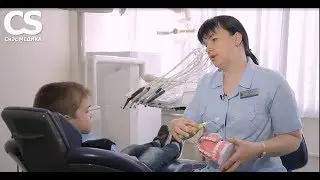 Как правильно чистить зубы детям. Электрическая зубная щетка CS Medica