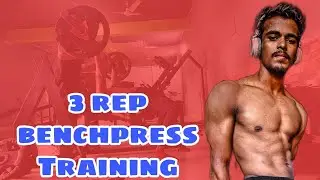 I just wanna be great || 3 rep bench press training || powerlifting workout
