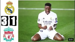 Real Madrid va Liverpool 3-1 Extended Highlights & All goals 2021