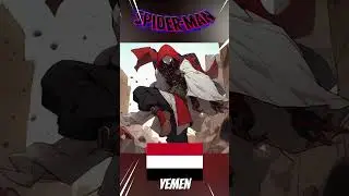 SPIDERMAN FROM COUNTRIES Part 3 #ai #spiderman #shorts