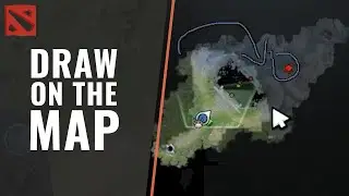 How to Draw on the Map in Dota 2