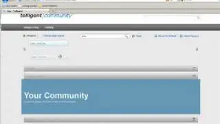 Telligent Community 5.0: Intro to widgets