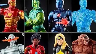 NEW Marvel Legends Reveals at Hasbro Pulse Fan Fest 2021 Chefatron Review