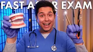 ASMR | The QUICK & QUIET Cranial Nerve Exam | Medical Roleplay