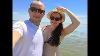 VLOG На пляже в Wellfleet, прилив и отлив .
