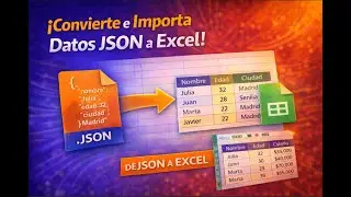 Importar datos desde un archivo Json a Microsoft Excel