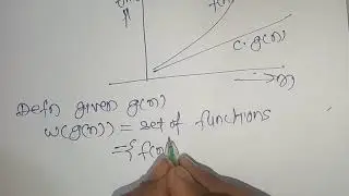 Lecture 13 Small omega Notation