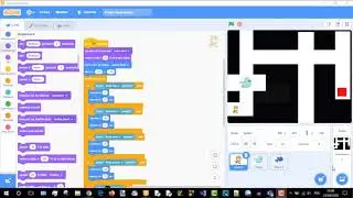 scratch, jeu de labyrinthe à plusieurs niveaux