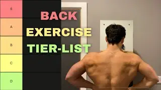 The BEST Back Exercises: Tier-List