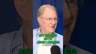 Dinner with John Lennon and Yoko. #edbegleyjr #johnlennon #yokoono #stillherehollywood #stevekmetko