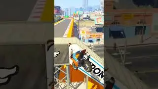 GTA 5 Bike Stunt 🔥 1162 #shorts #viral #gta #gta5
