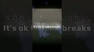 1st reason why I'm taking a break