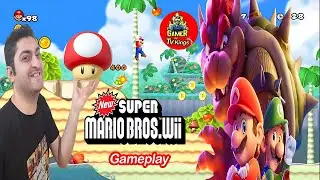 New Super Mario Bros Wii - Best Funny Games 2023🤣 - Nintendo Switch