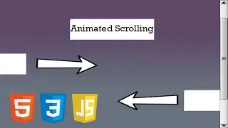 How to create animation on scroll | HTML CSS Javascript Tutorial