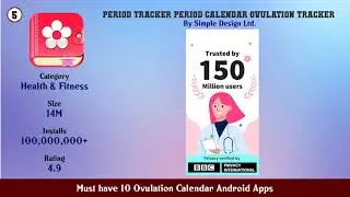 Must have 10 Ovulation Calendar Android Apps